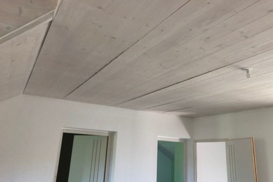 1. Viry : Malfaçon sur pose de lambris au plafond 1. Viry : Malfaçon sur pose de lambris au plafond