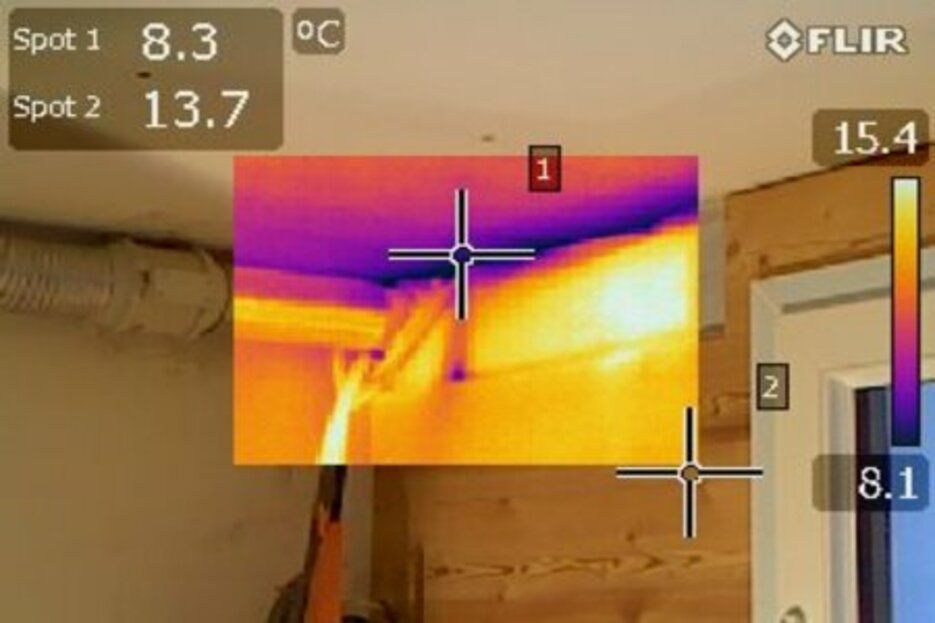 1. Crest Volant : Pertes thermiques sur chauffage central 1. Crest Volant : Pertes thermiques sur chauffage central